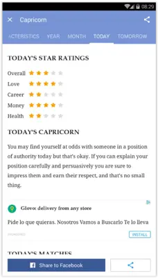 Zodiac Signs 101 android App screenshot 6